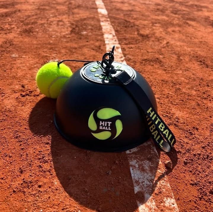 Hitball en cancha de tenis